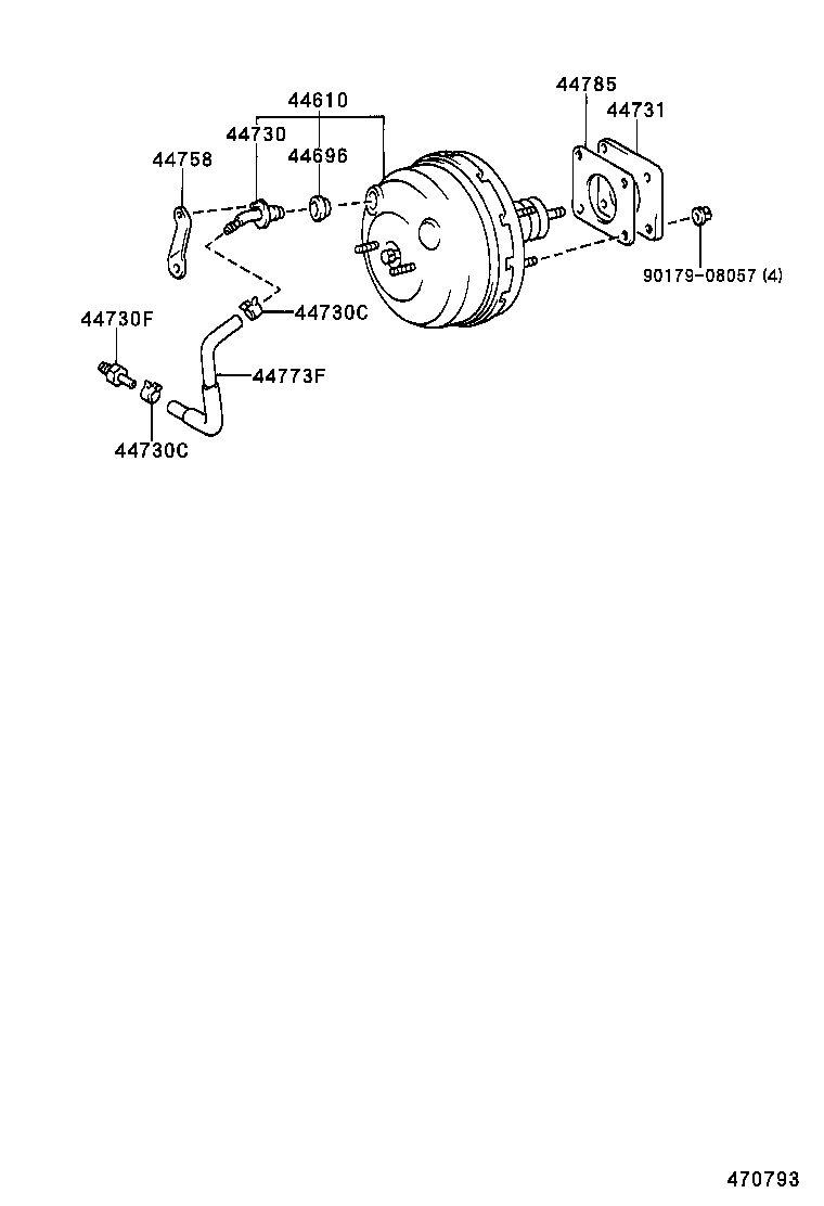  HILUX |  BRAKE BOOSTER VACUUM TUBE