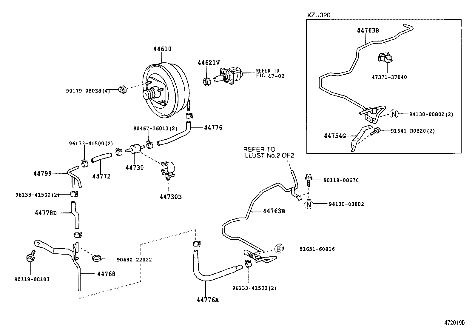  DYNA |  BRAKE BOOSTER VACUUM TUBE