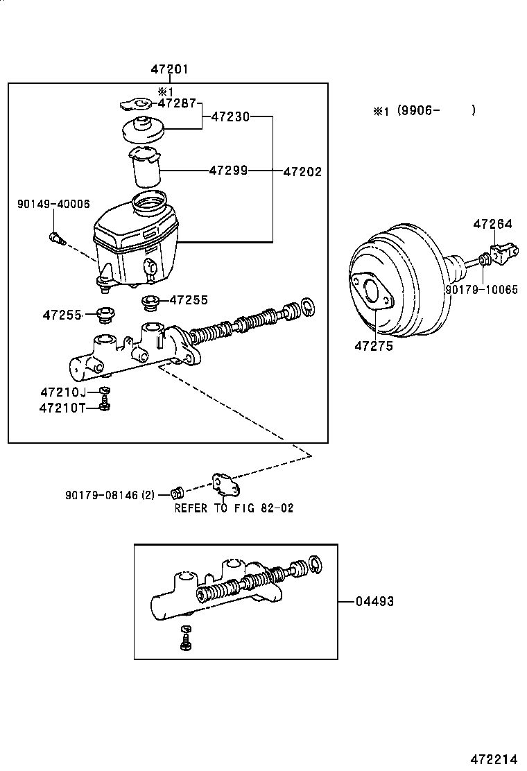  LAND CRUISER 90 |  BRAKE MASTER CYLINDER