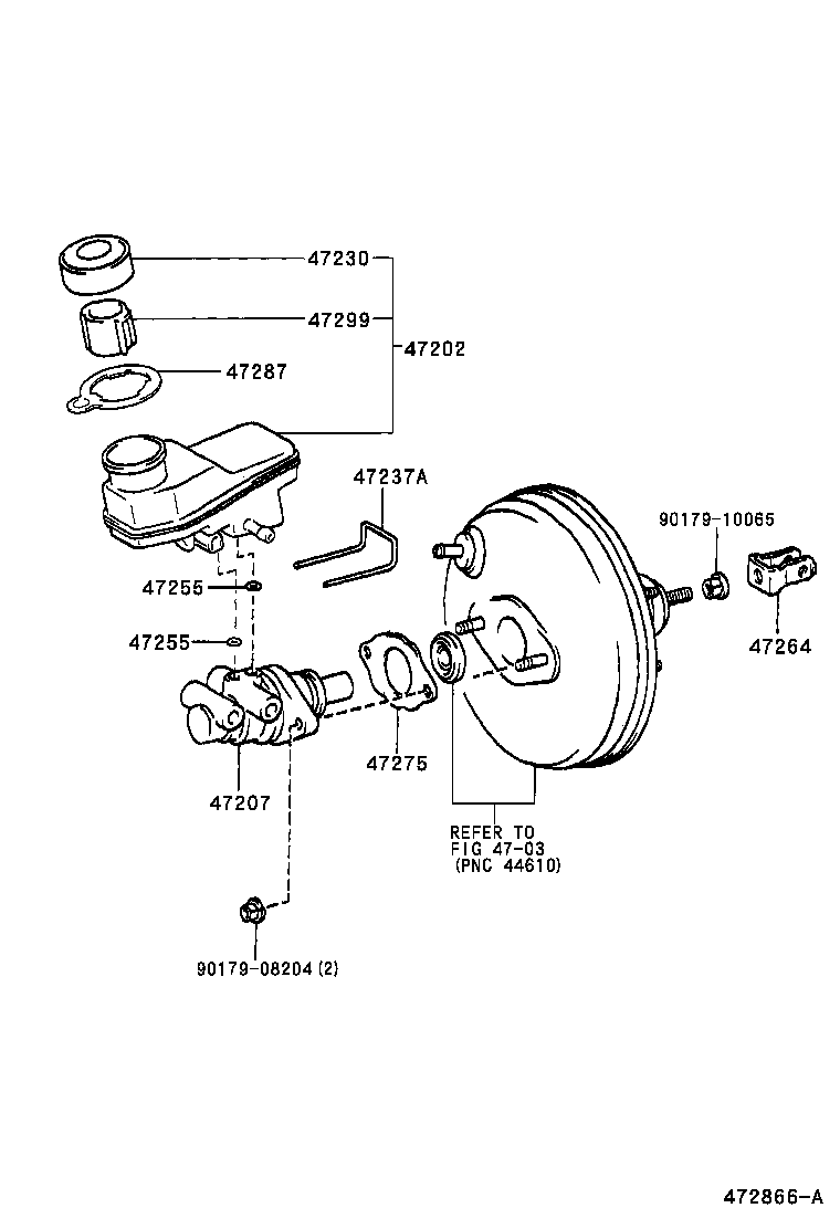  CELICA |  BRAKE MASTER CYLINDER