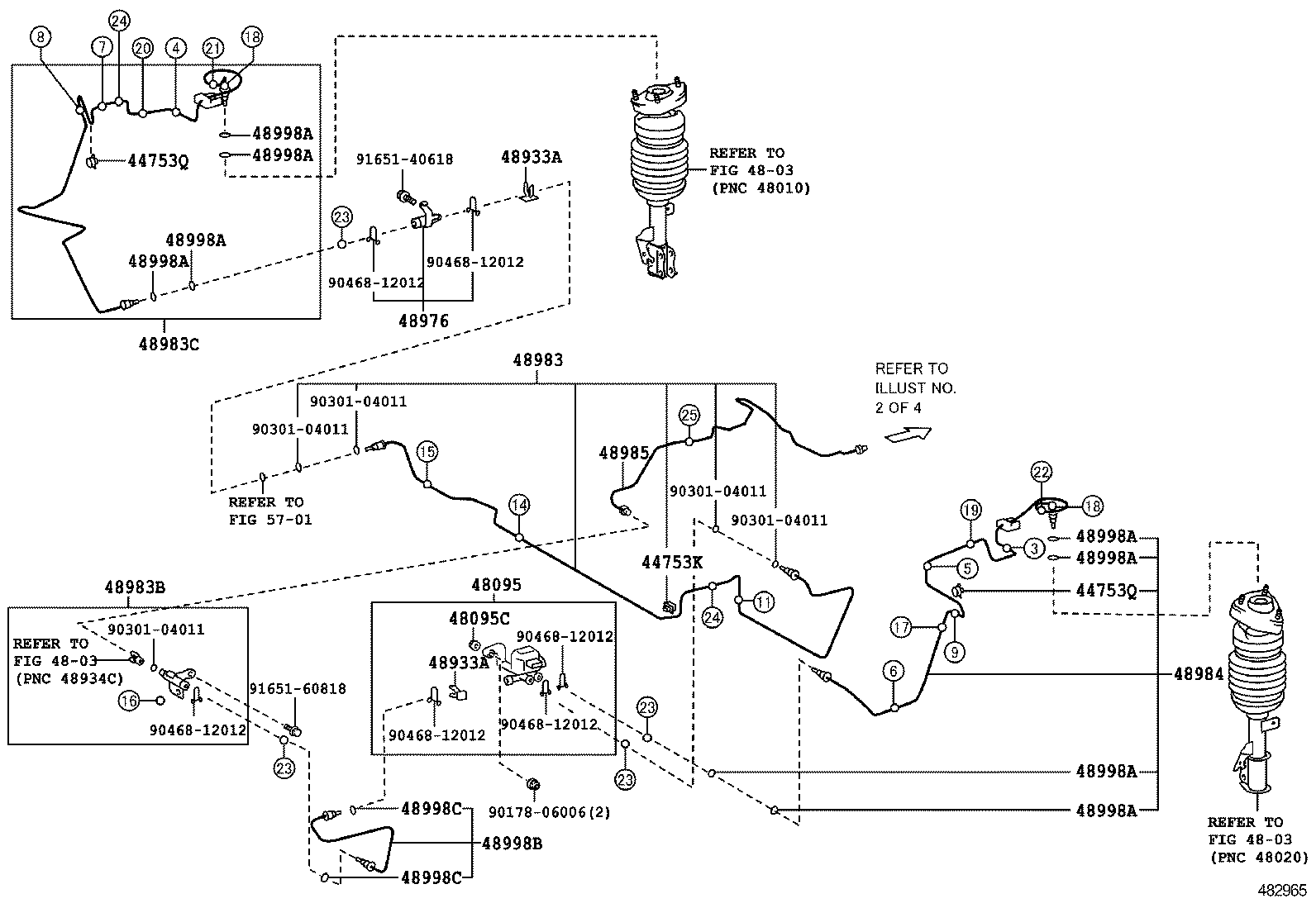  RX300 330 350 |  HEIGHT CONTROL AUTO LEVELER