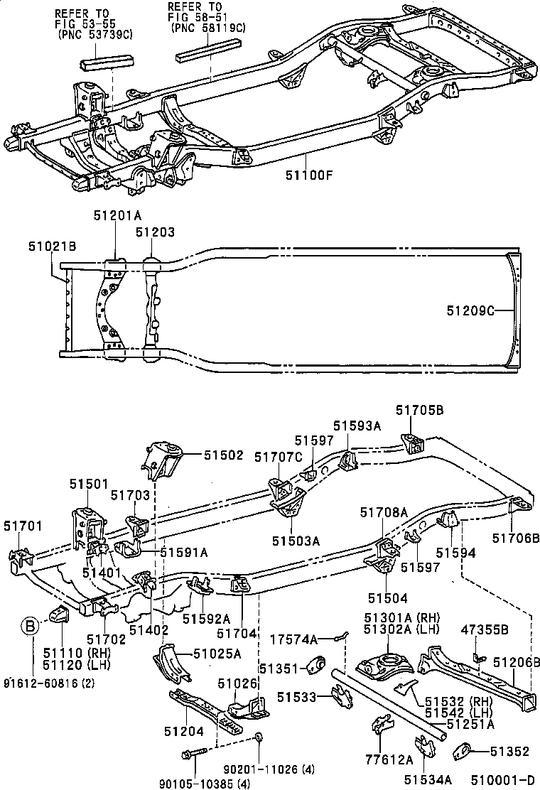  LAND CRUISER 90 |  FRAME