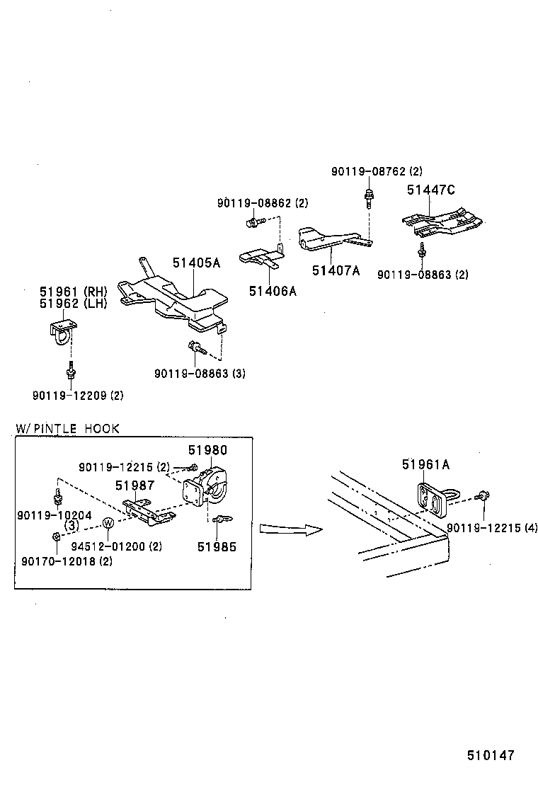  LAND CRUISER 70 |  SUSPENSION CROSSMEMBER UNDER COVER