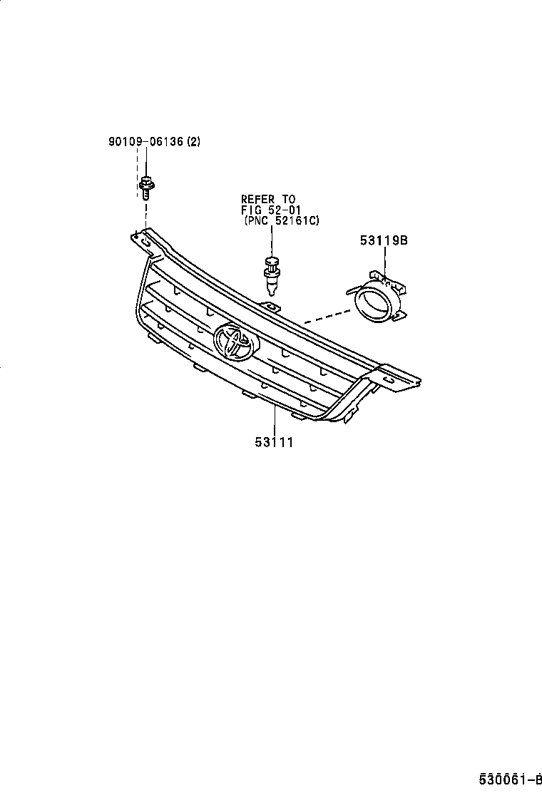  CAMRY |  RADIATOR GRILLE