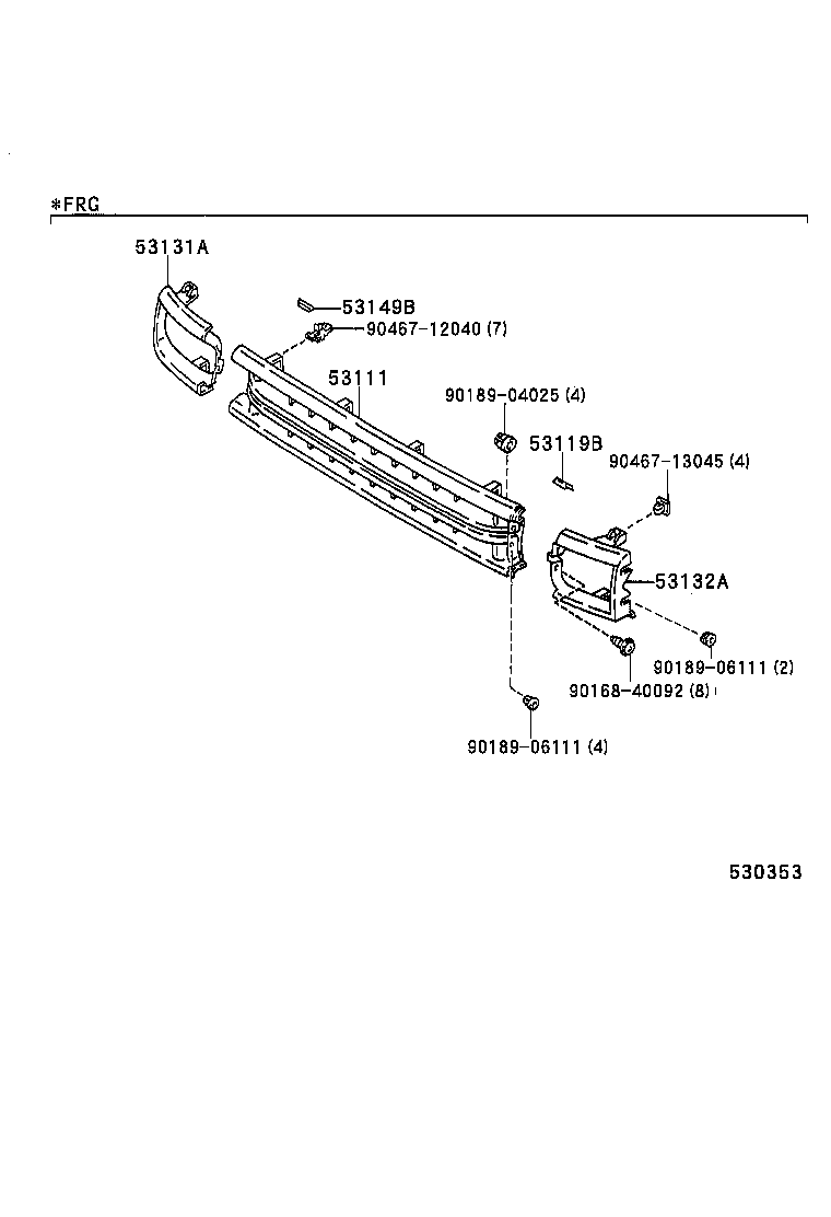  HILUX |  RADIATOR GRILLE