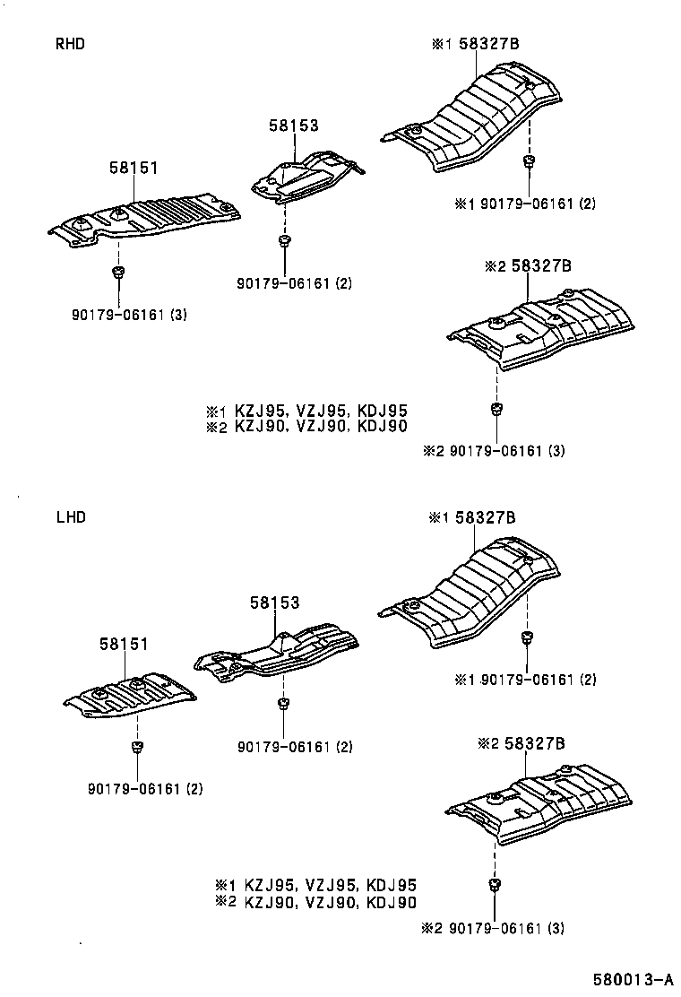  LAND CRUISER 90 |  FLOOR INSULATOR