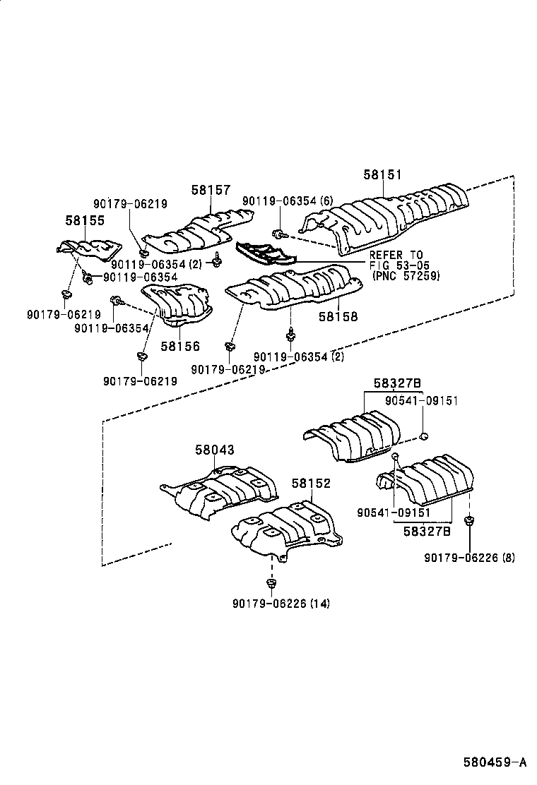  LS400 |  FLOOR INSULATOR