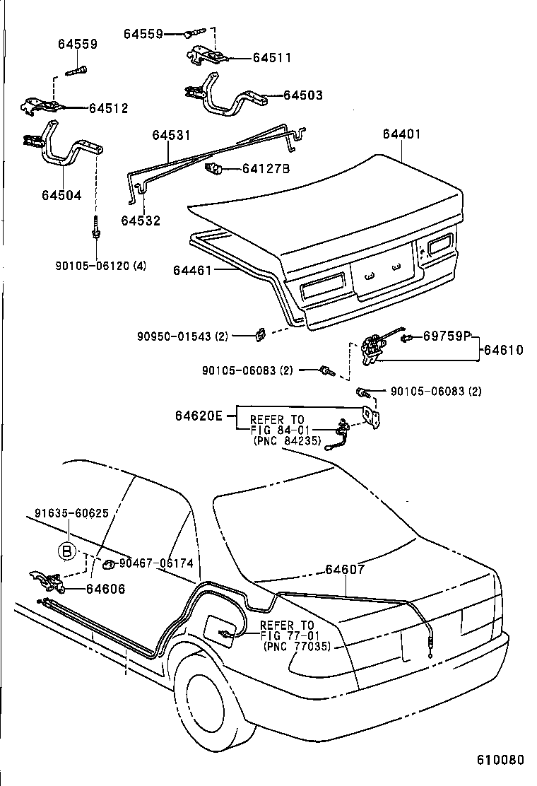  CAMRY |  LUGGAGE COMPARTMENT DOOR LOCK