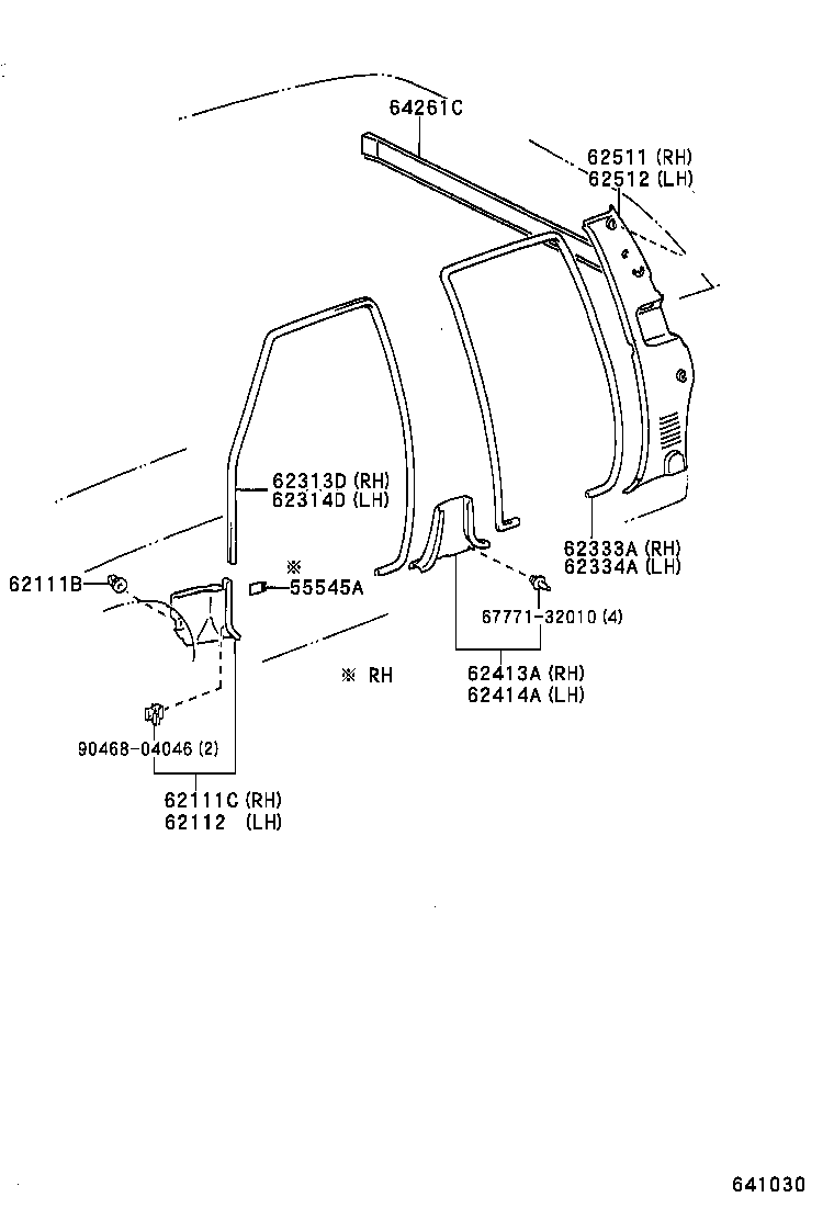  HILUX JPP |  INSIDE TRIM BOARD