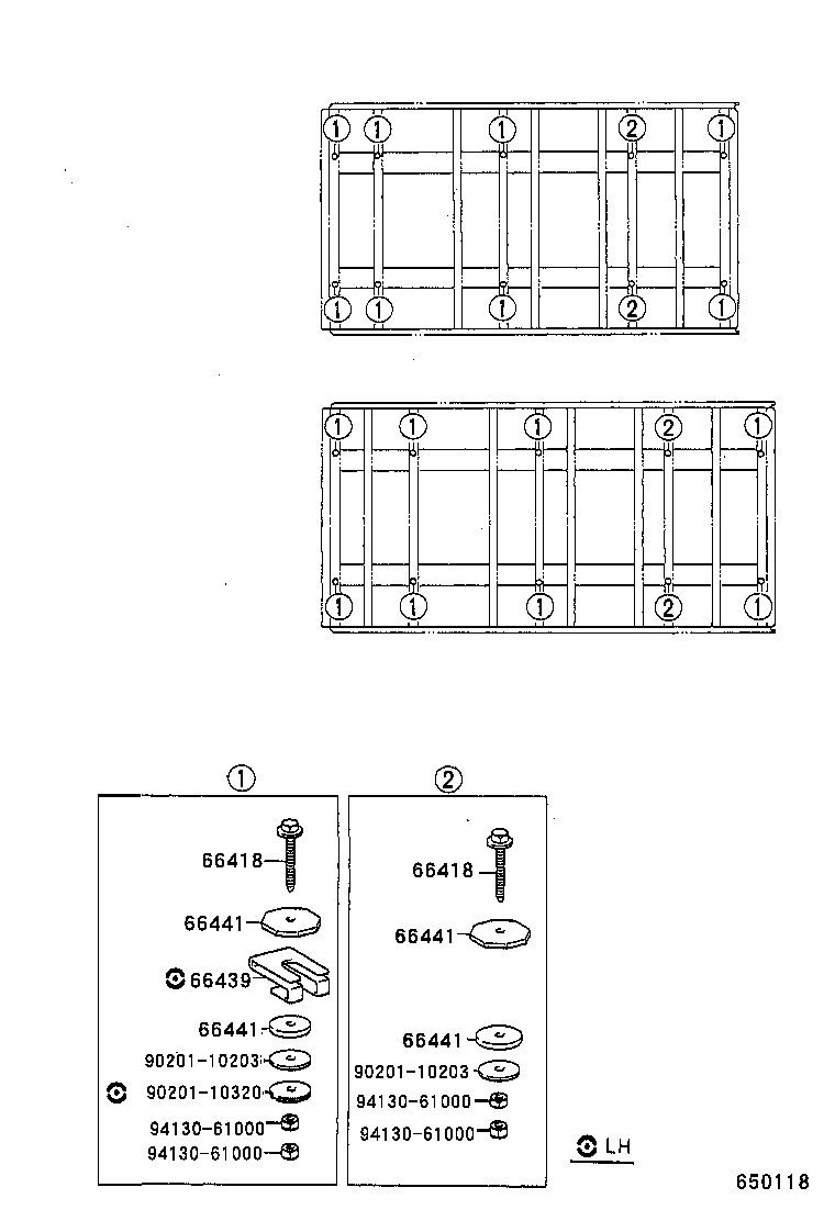  DYNA 150 |  REAR BODY MOUNTING