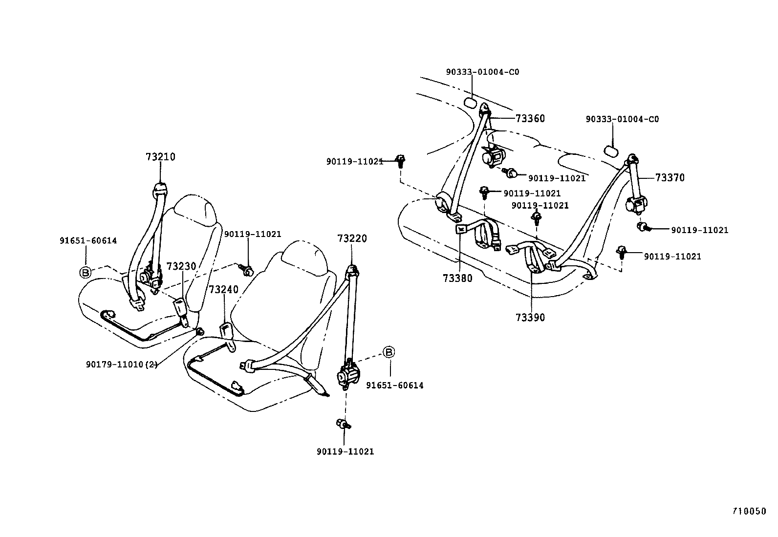  CELICA |  SEAT BELT CHILD RESTRAINT SEAT