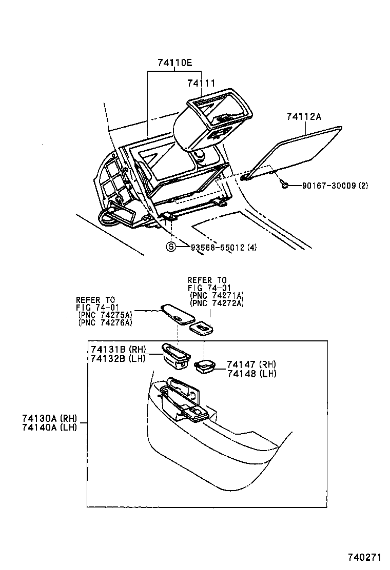  LS400 |  ASH RECEPTACLE