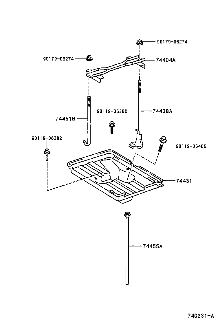  GS300 430 |  BATTERY CARRIER