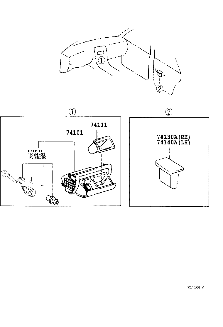  GS300 430 |  ASH RECEPTACLE