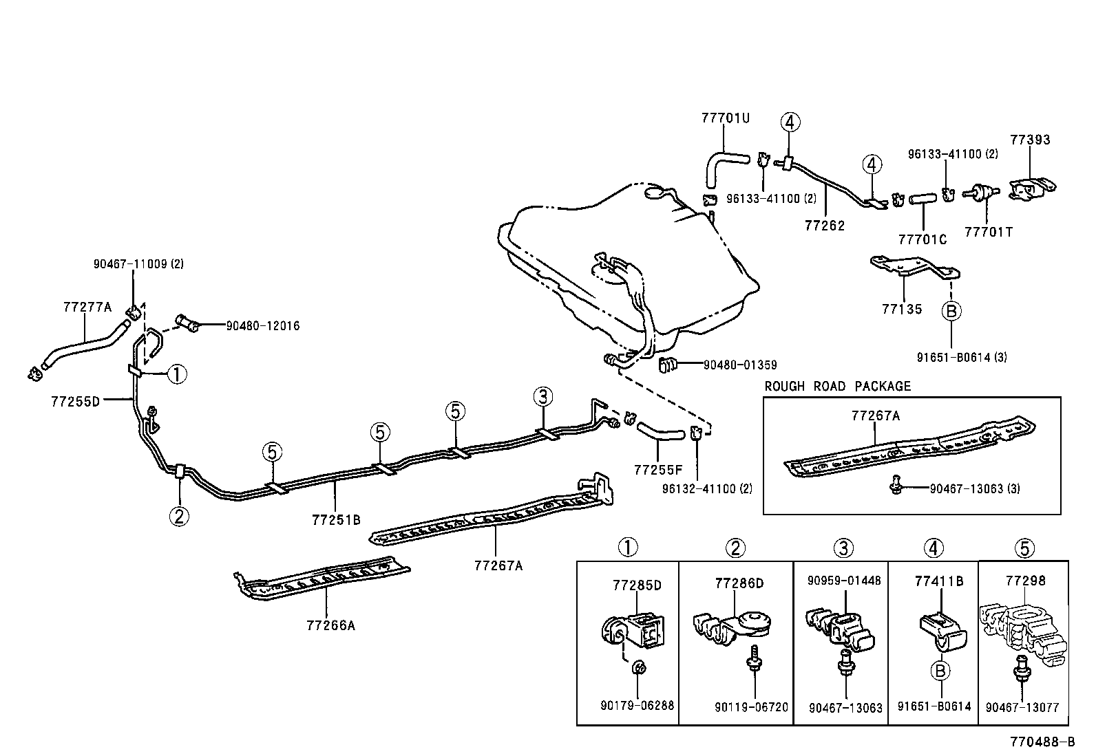  AVENSIS |  FUEL TANK TUBE