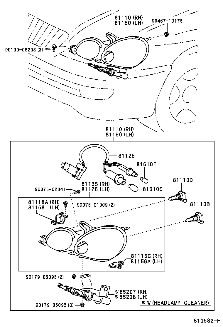  GS300 430 |  HEADLAMP