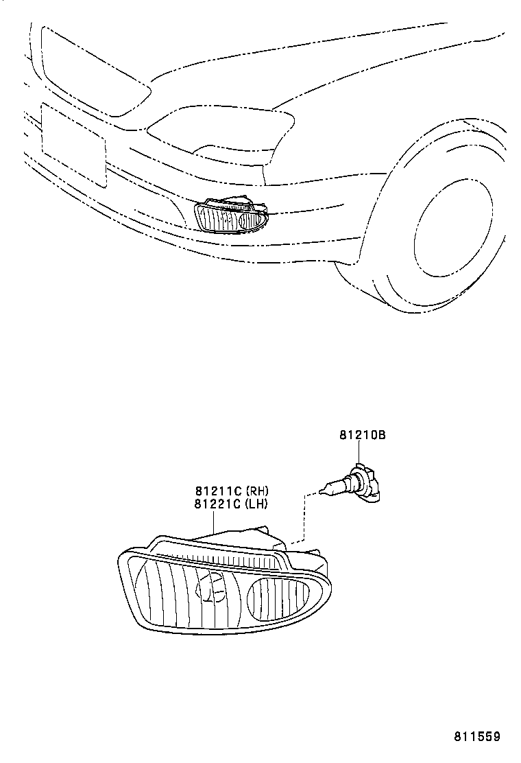  LS430 |  FOG LAMP