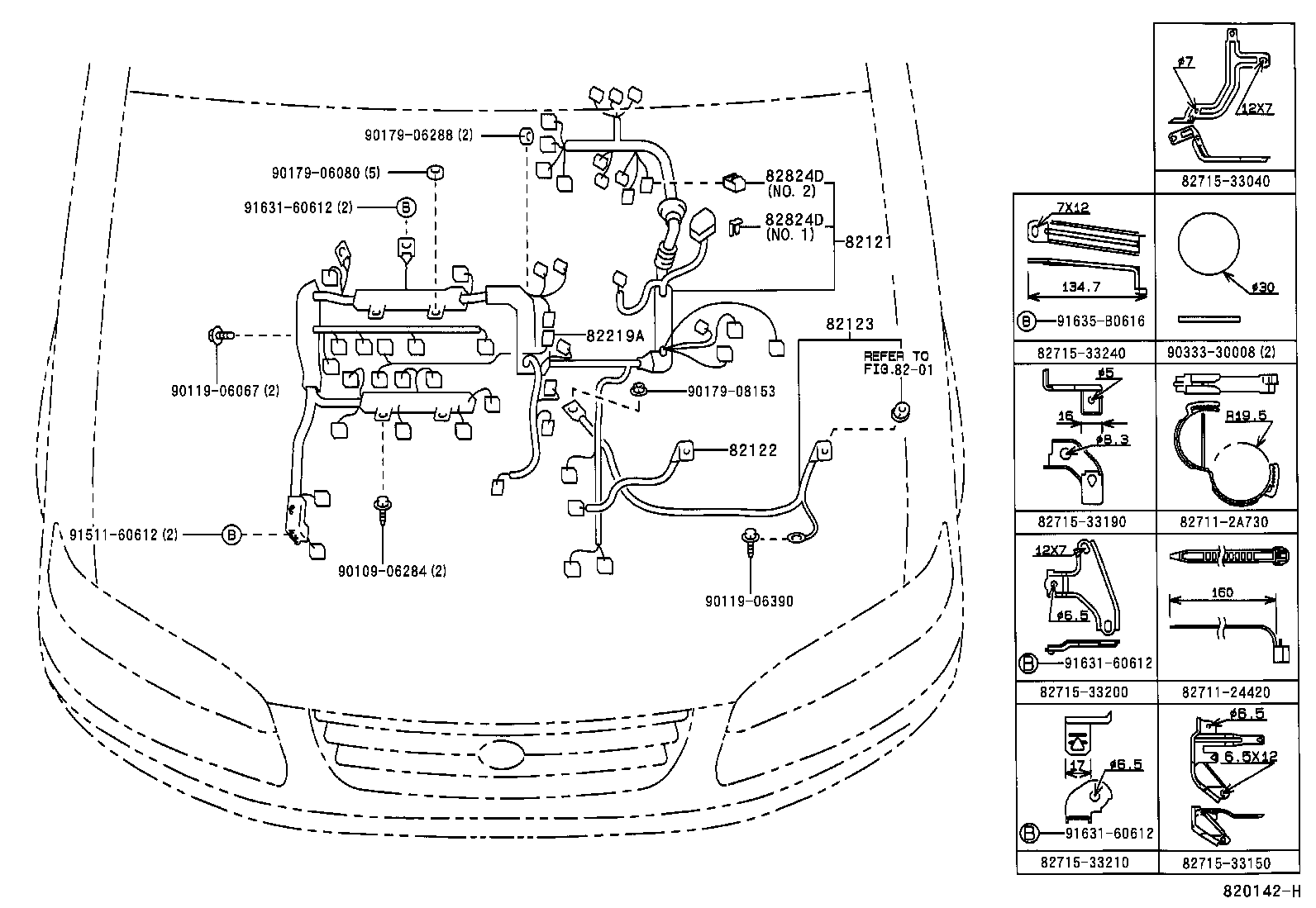  CAMRY |  WIRING CLAMP