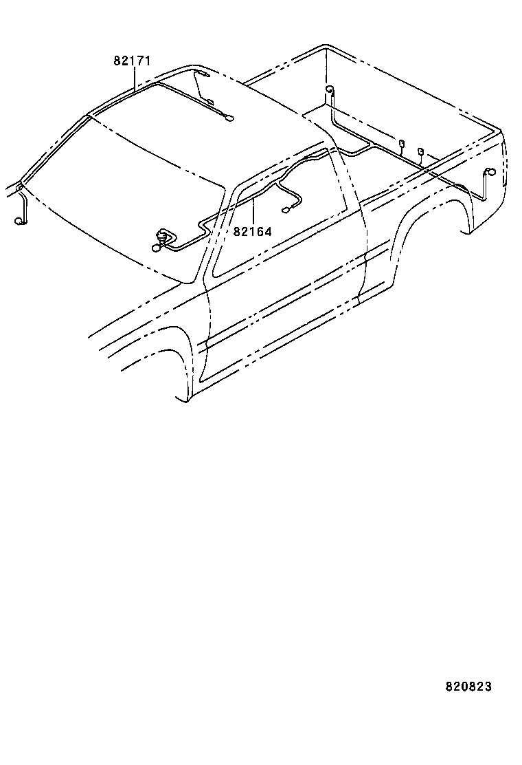  HILUX |  WIRING CLAMP
