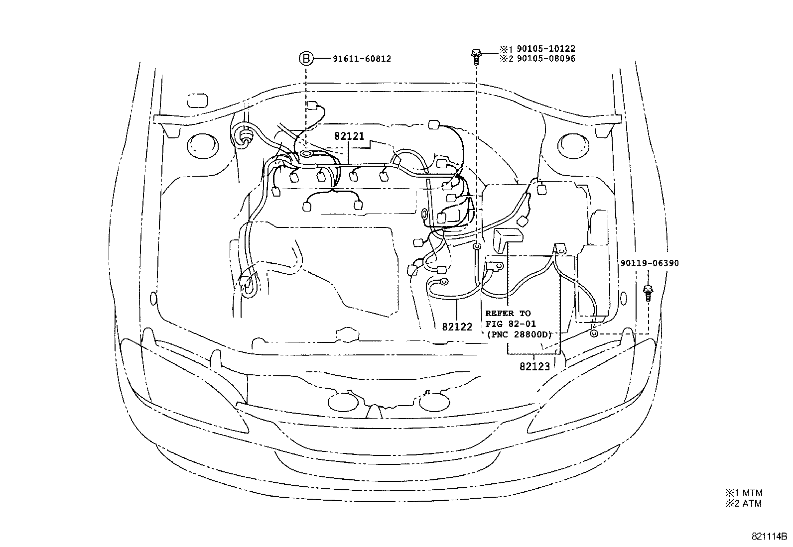  AVENSIS |  WIRING CLAMP