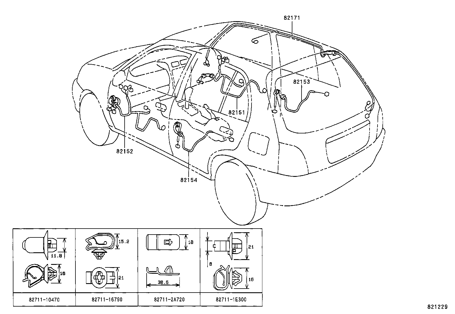  STARLET |  WIRING CLAMP