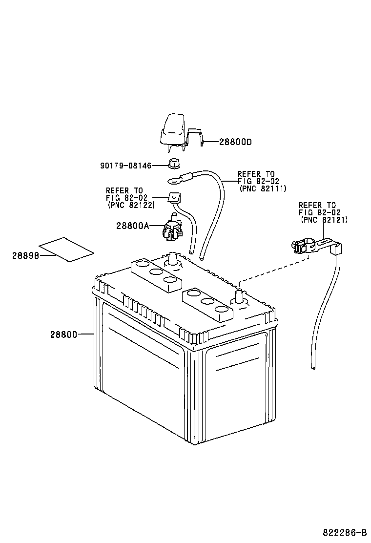  RX300 |  BATTERY BATTERY CABLE