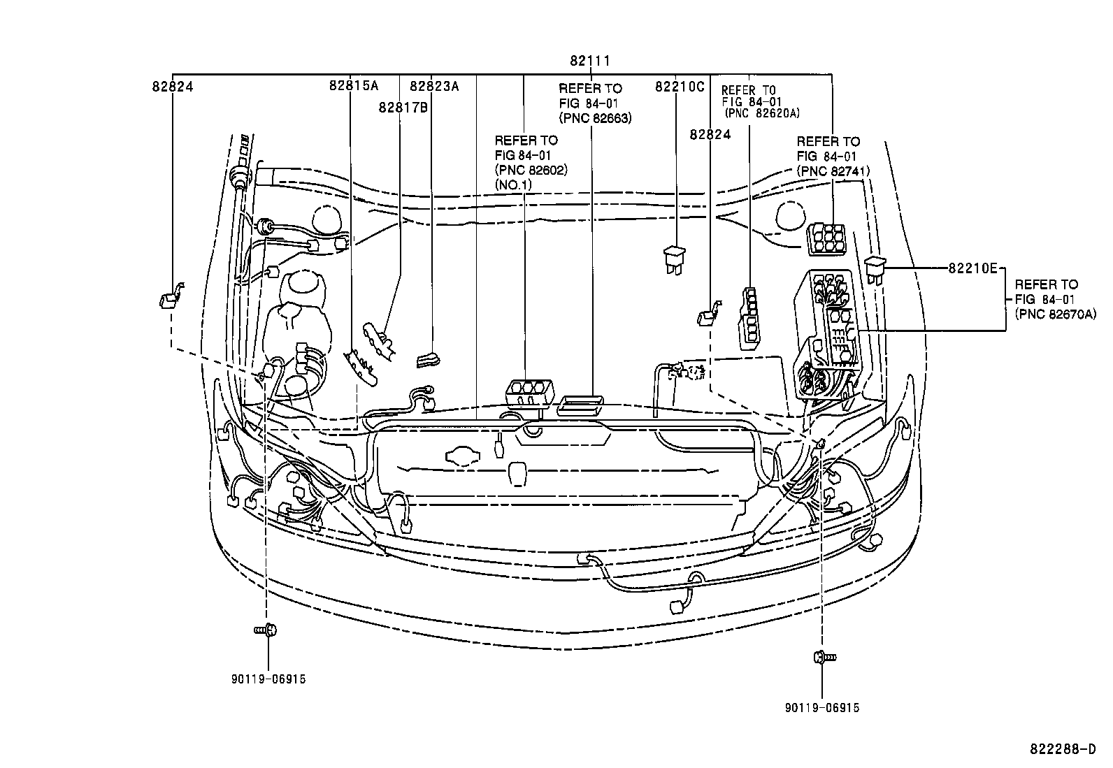  RX300 |  WIRING CLAMP