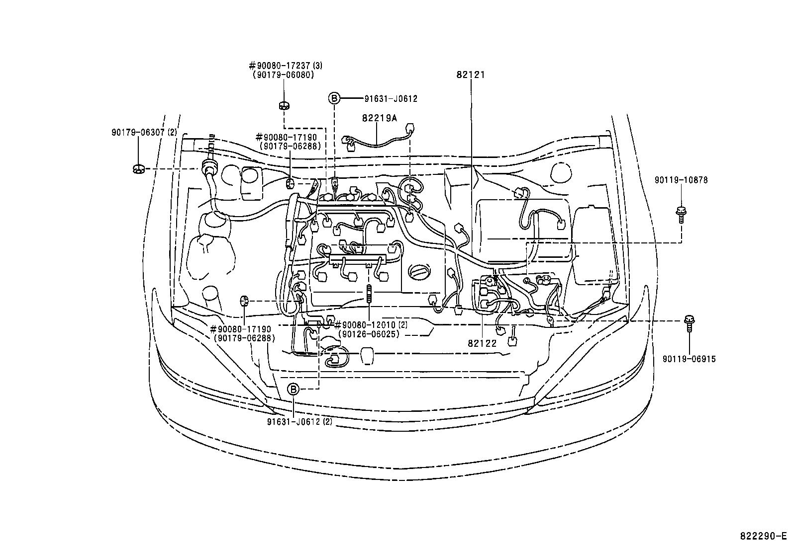  RX300 |  WIRING CLAMP