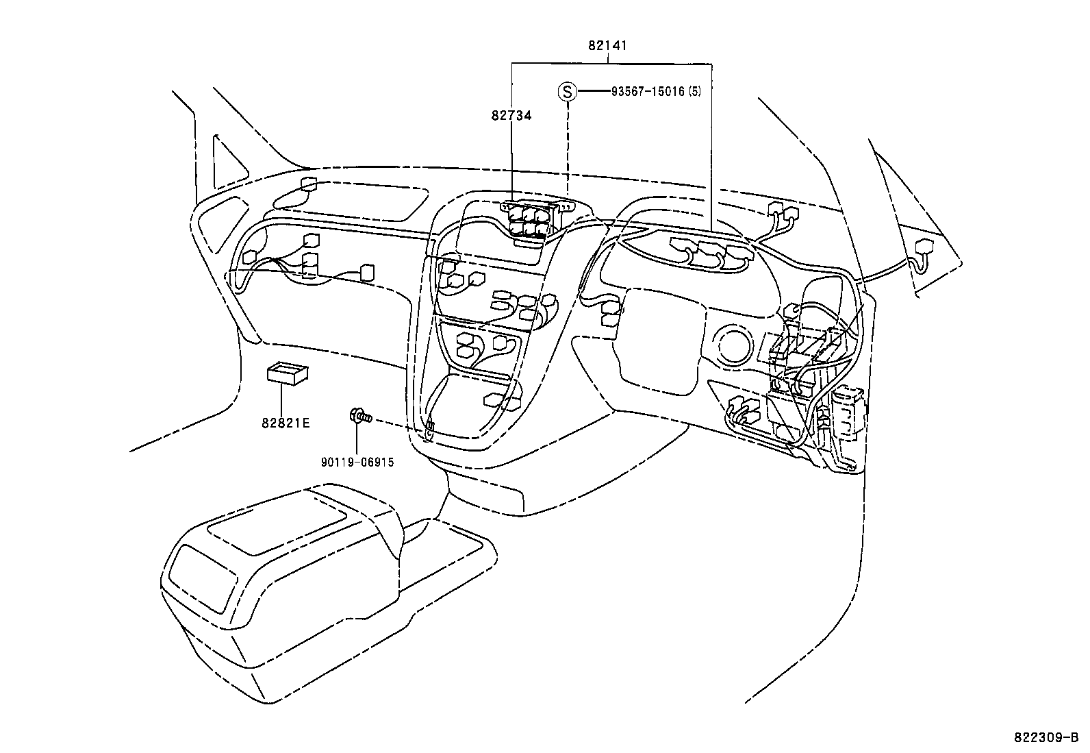  RX300 |  WIRING CLAMP