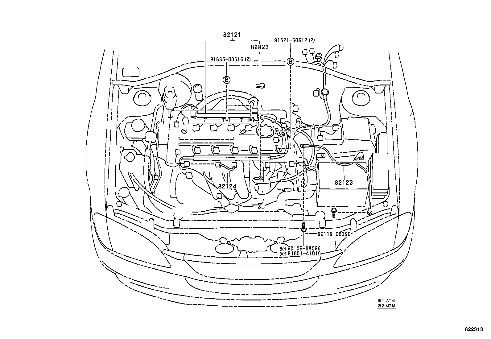  AVENSIS |  WIRING CLAMP