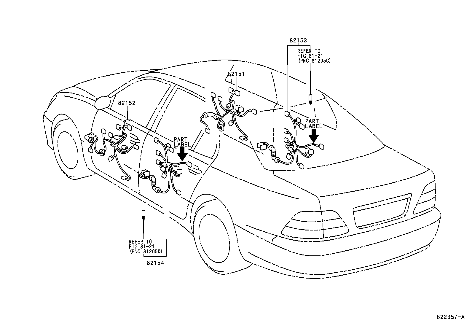  LS430 |  WIRING CLAMP