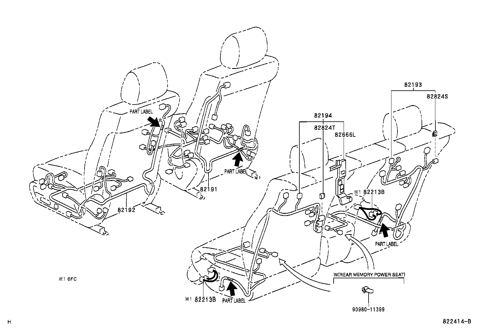  LS430 |  WIRING CLAMP