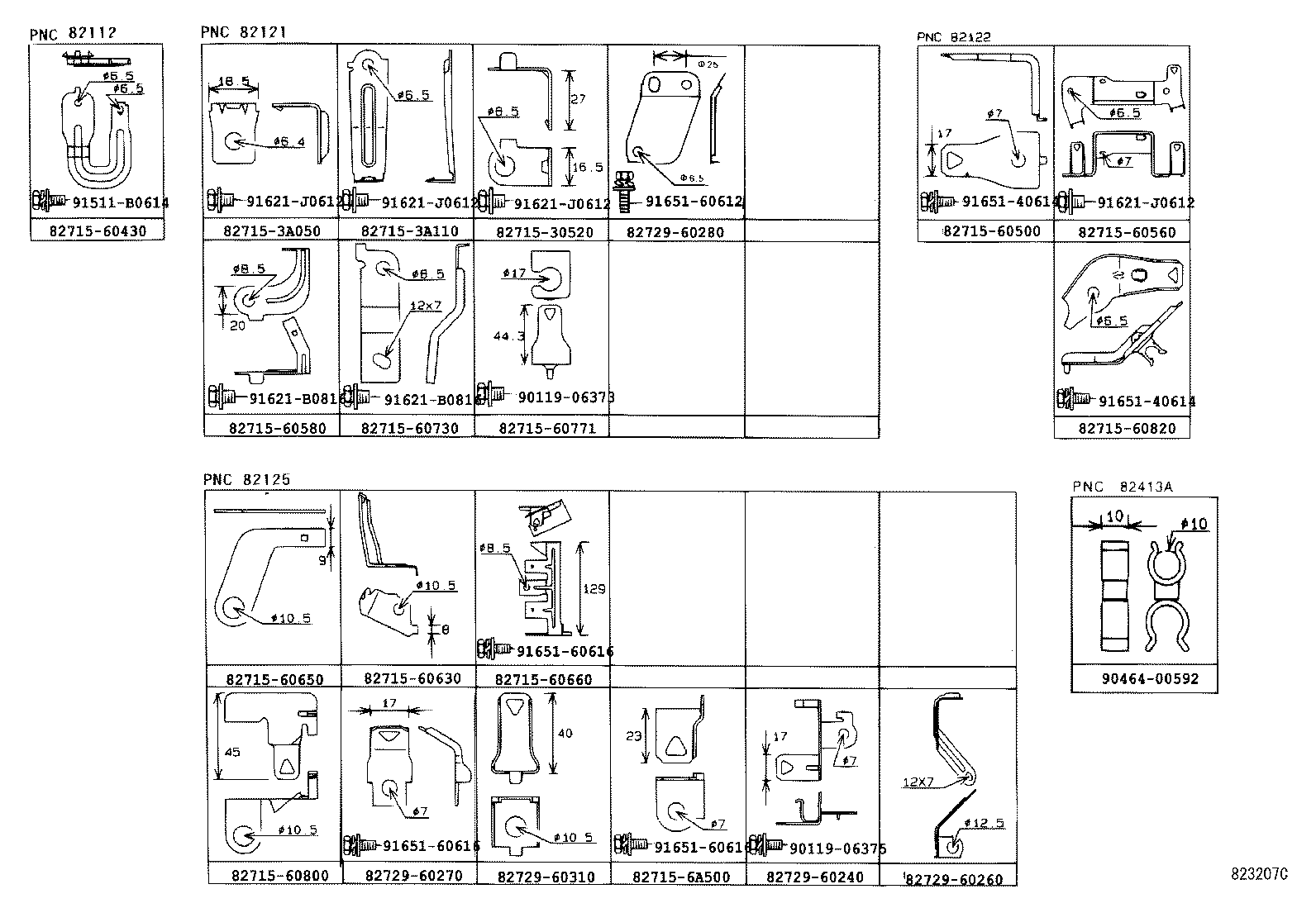  LX470 |  WIRING CLAMP
