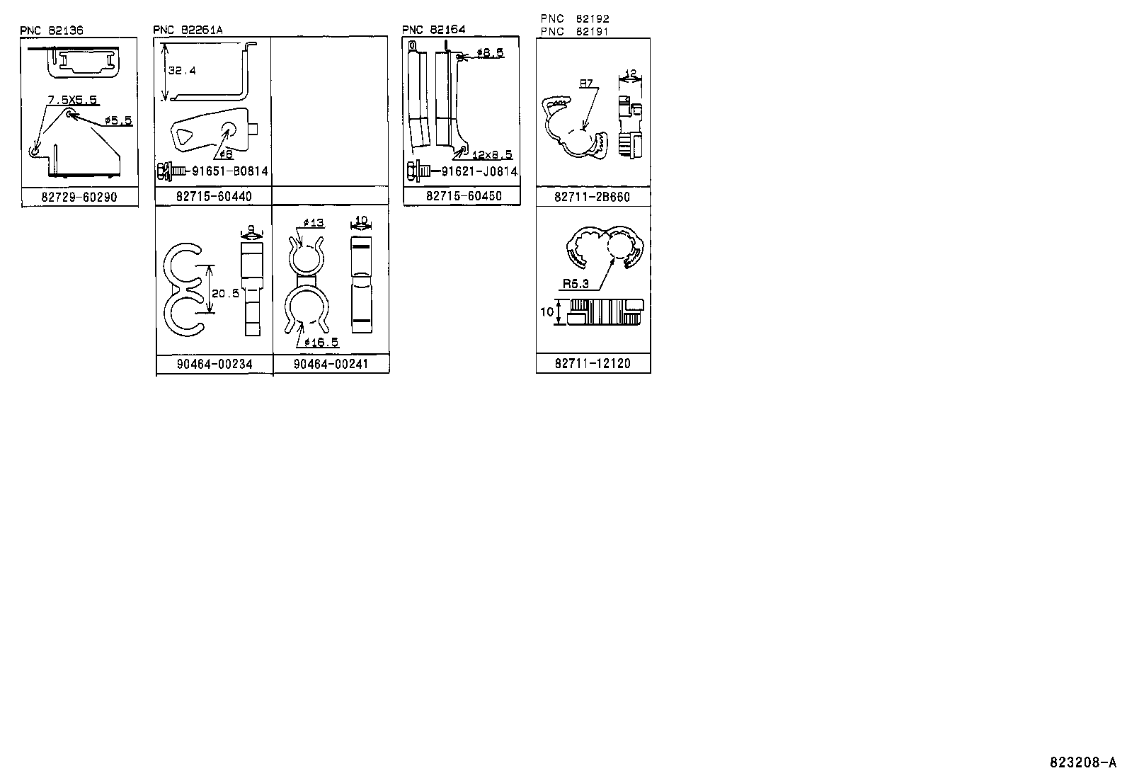  LX470 |  WIRING CLAMP