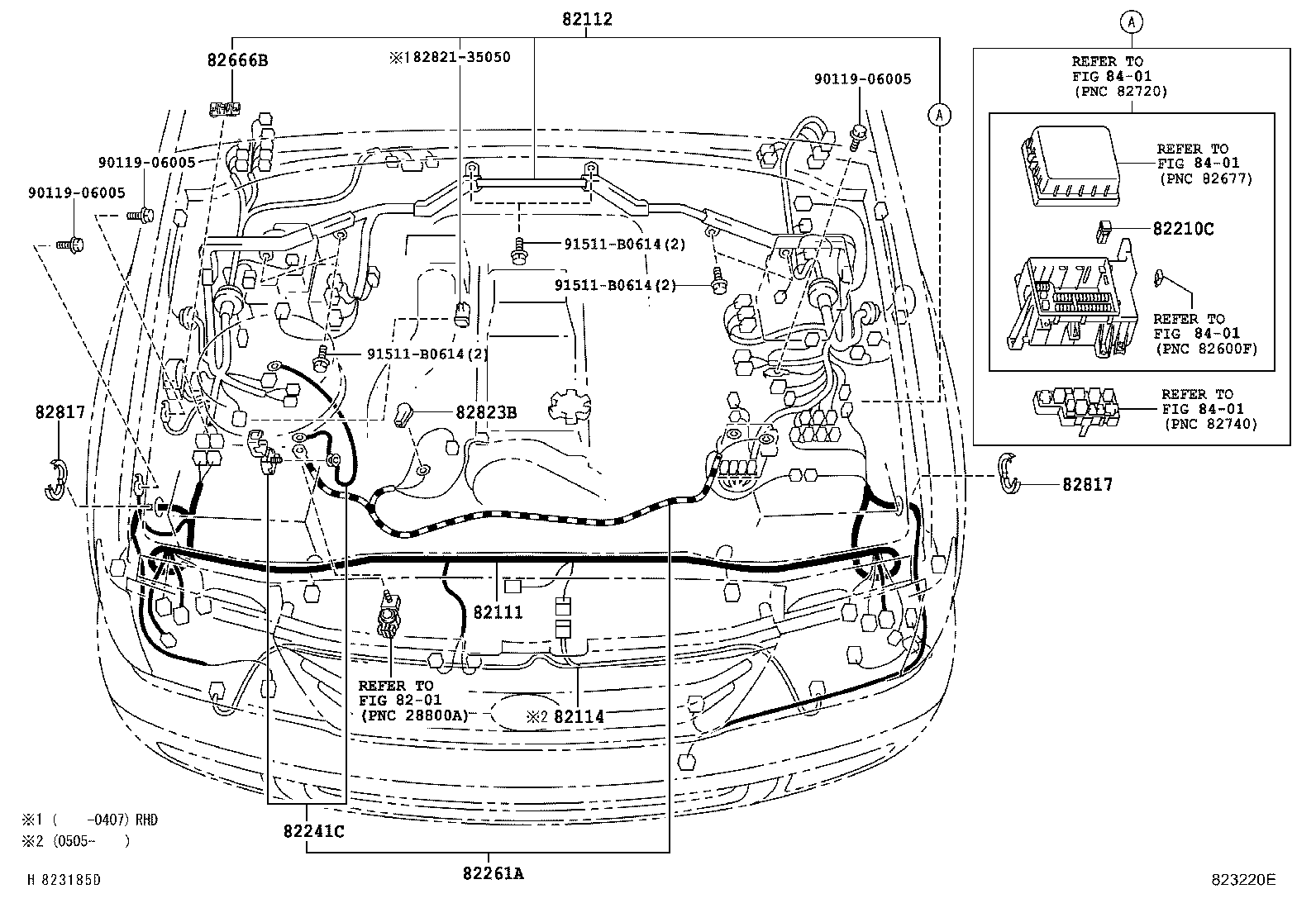  LAND CRUISER 100 |  WIRING CLAMP