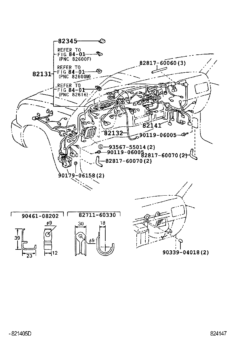  LAND CRUISER 80 |  WIRING CLAMP