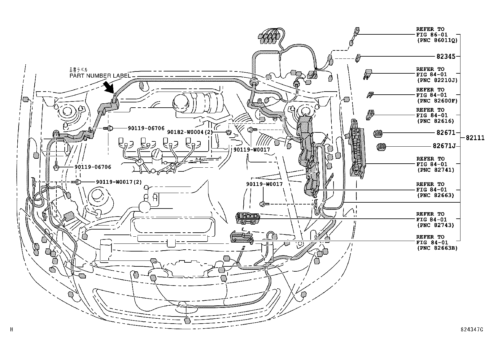  AVENSIS |  WIRING CLAMP