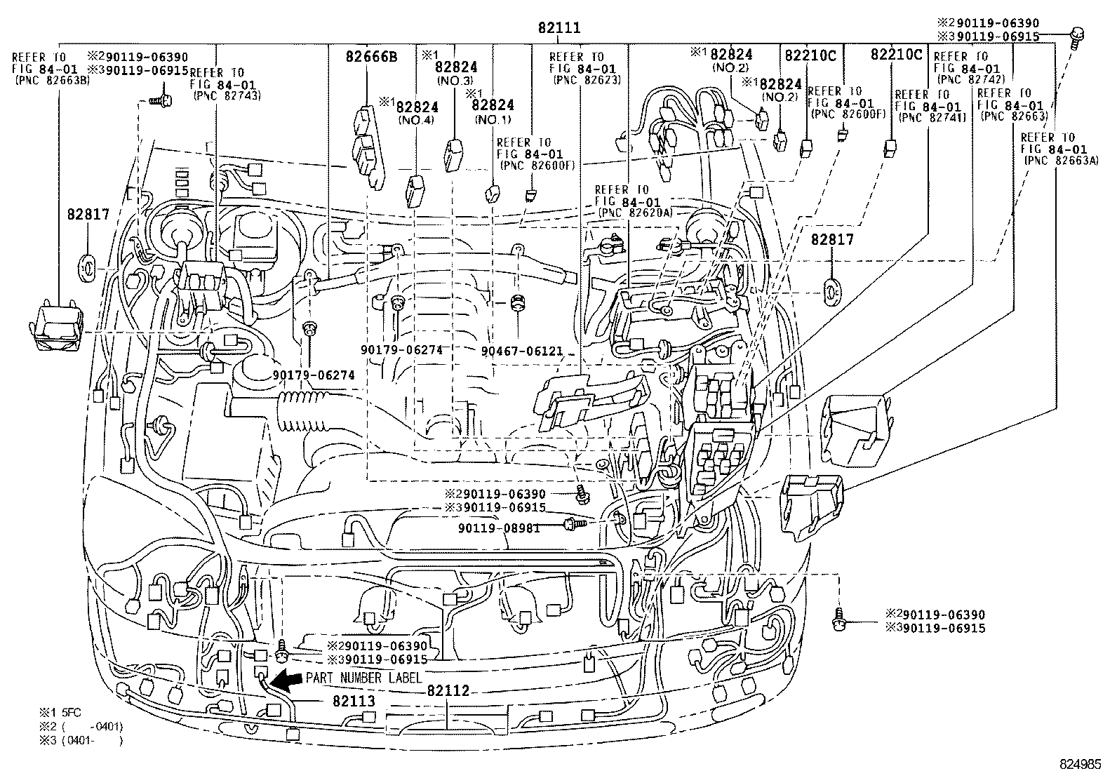  LS430 |  WIRING CLAMP