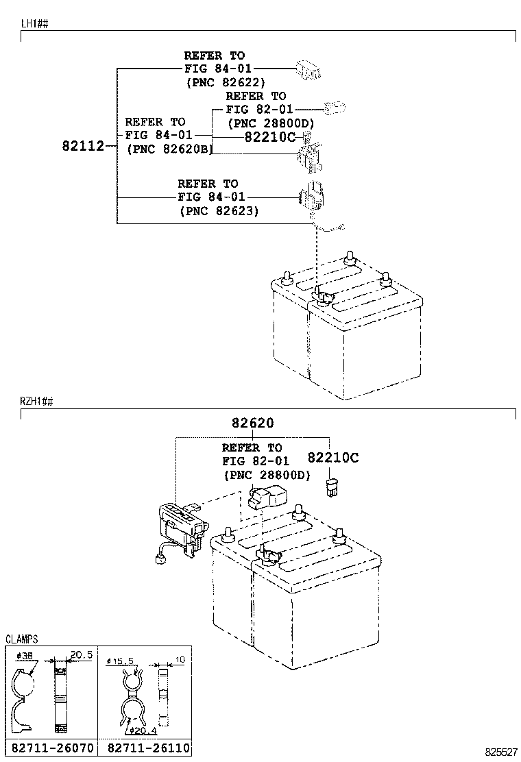  HIACE VAN COMUTER |  WIRING CLAMP