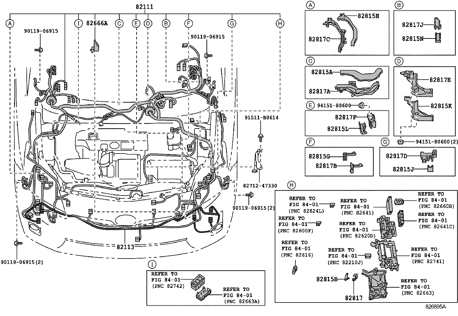  PRIUS PLUG IN HBD |  WIRING CLAMP