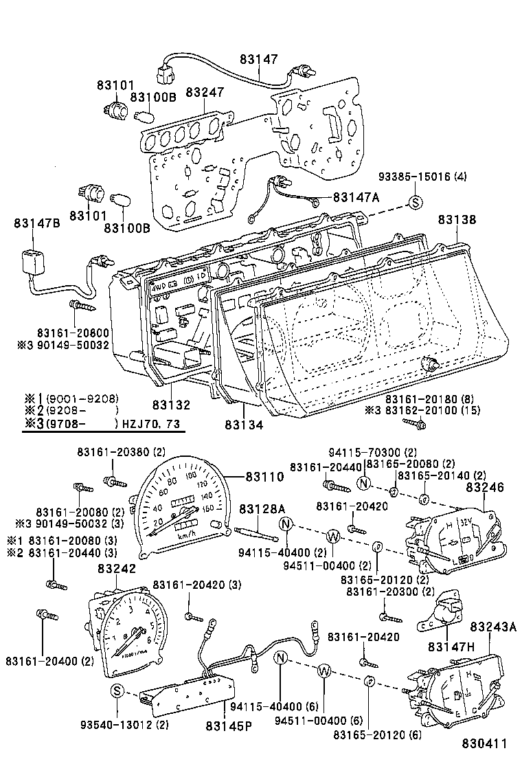  LAND CRUISER 70 |  METER