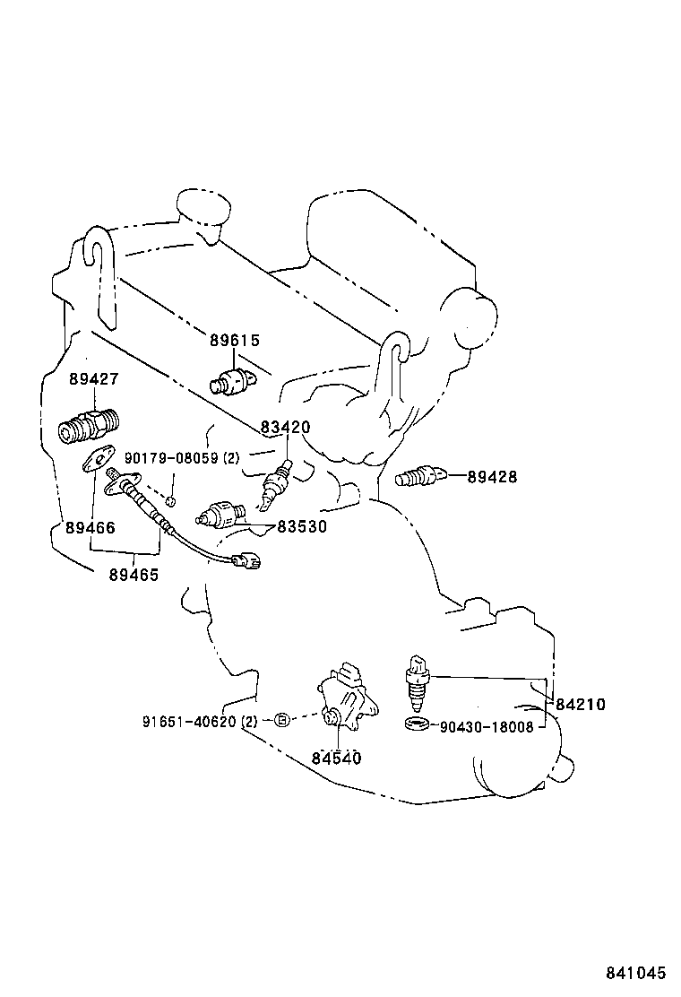  COROLLA SED WG |  SWITCH RELAY COMPUTER