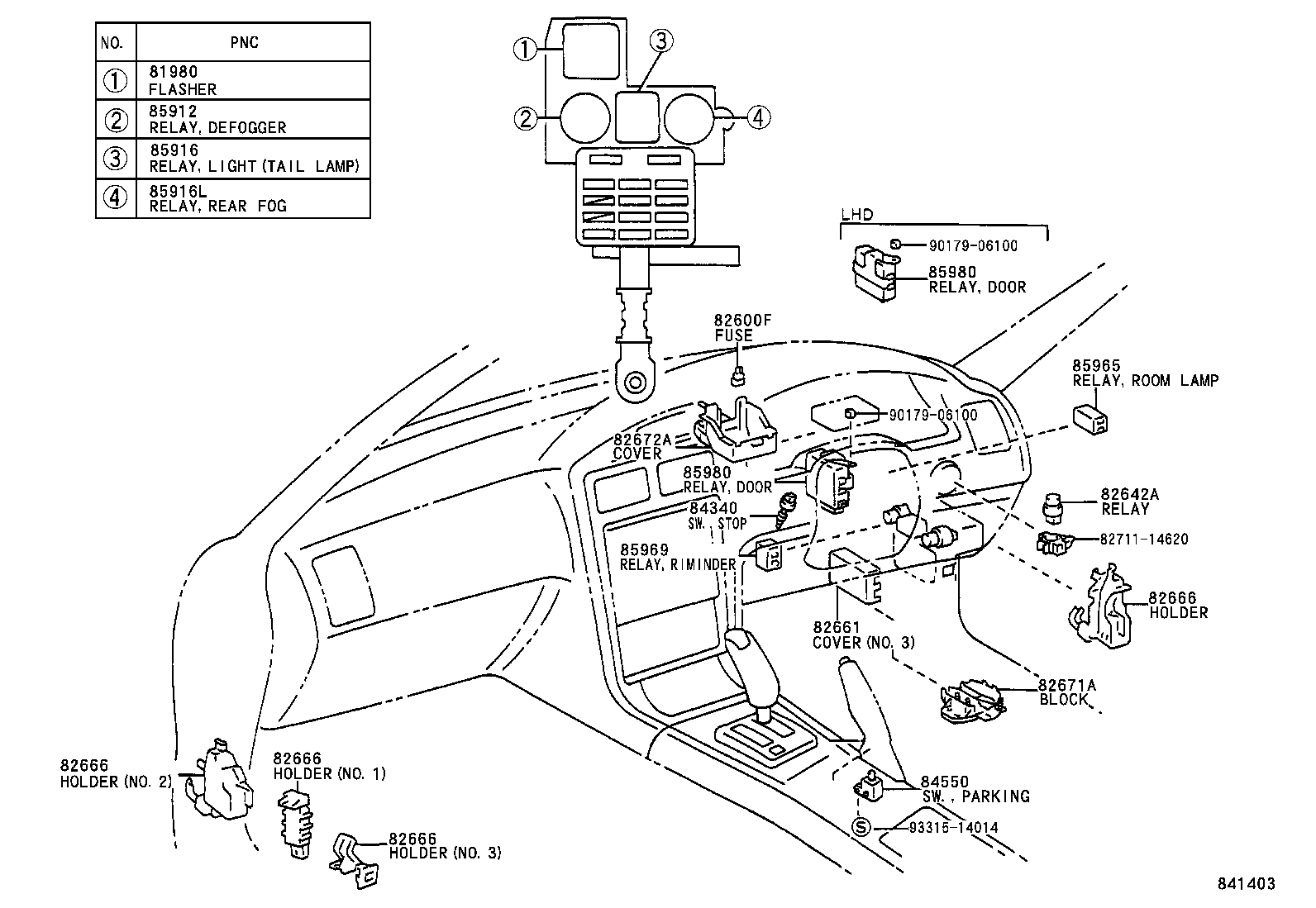  MR2 |  SWITCH RELAY COMPUTER