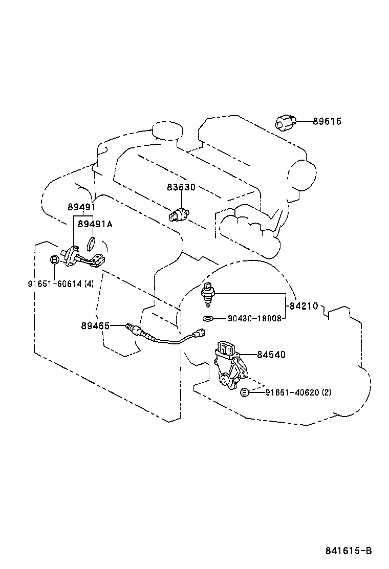  AVENSIS |  SWITCH RELAY COMPUTER