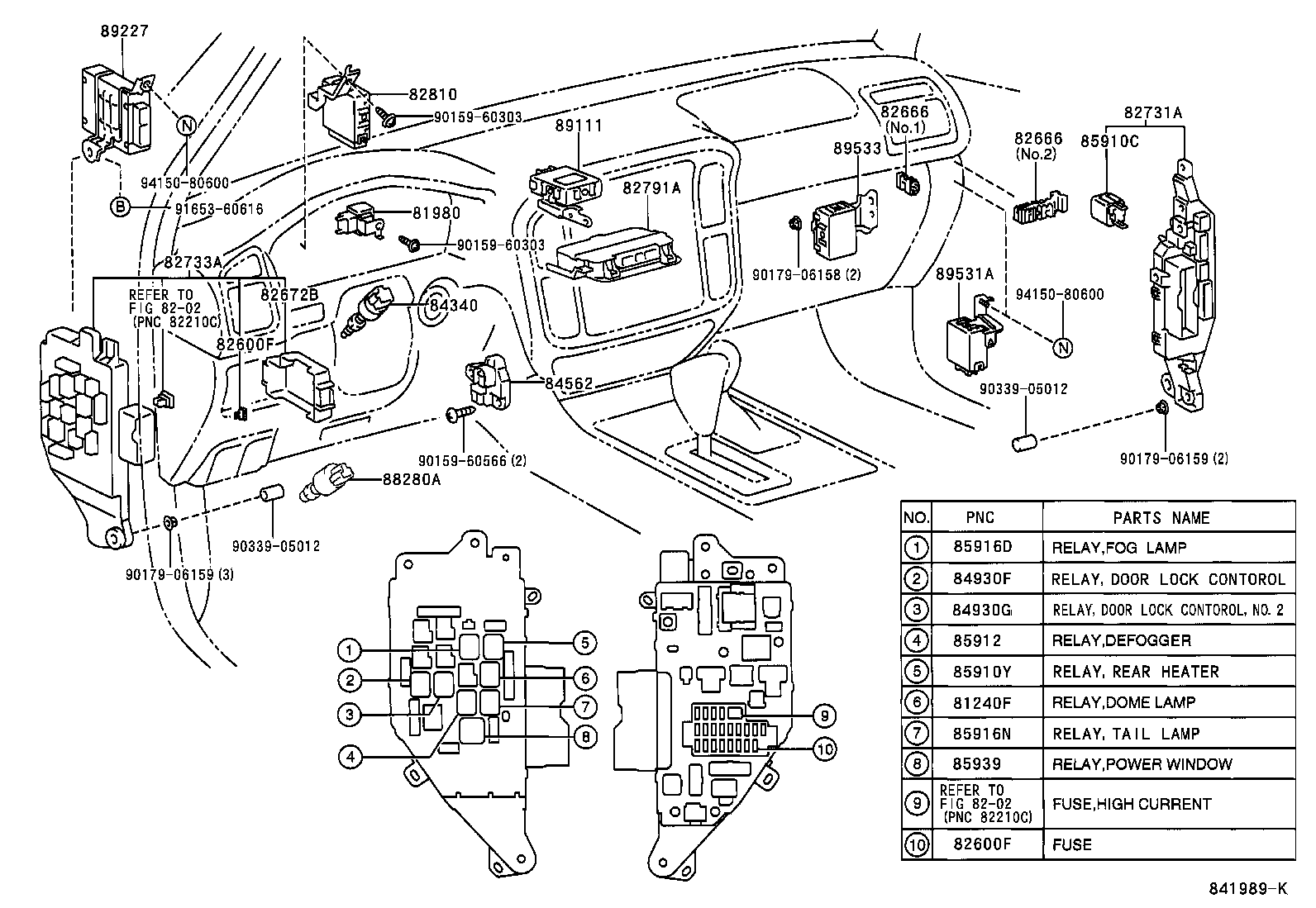  LAND CRUISER 100 |  SWITCH RELAY COMPUTER