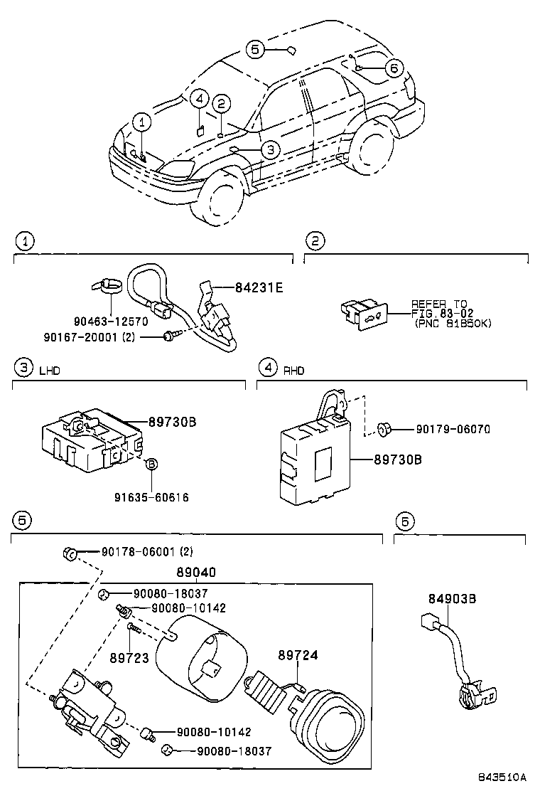 RX300 |  ANTI THEFT DEVICE