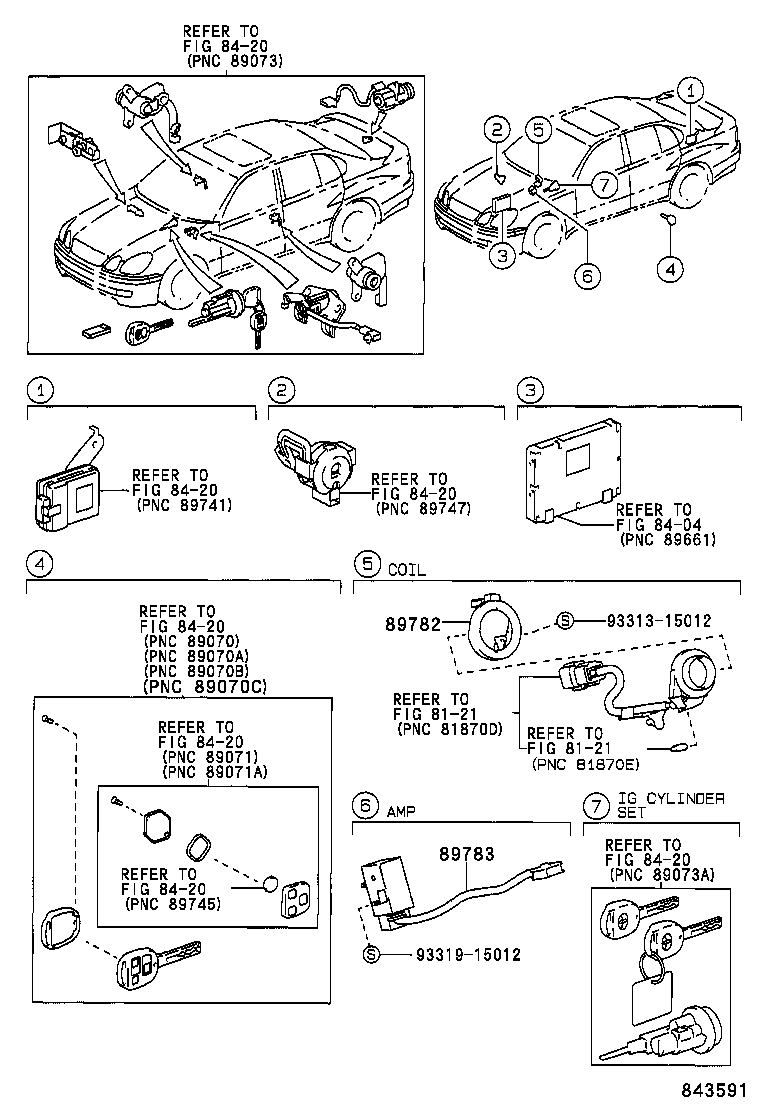  GS300 430 |  ANTI THEFT DEVICE