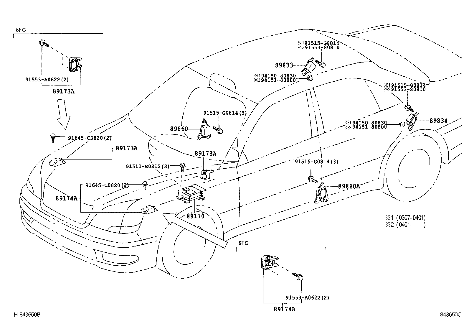  LS430 |  AIR BAG