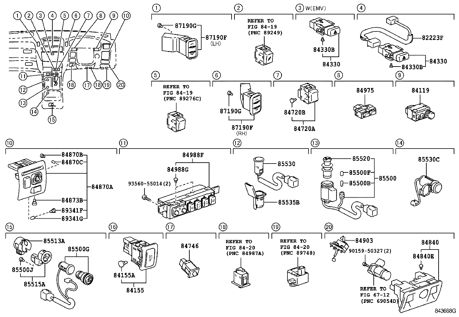  LS430 |  SWITCH RELAY COMPUTER
