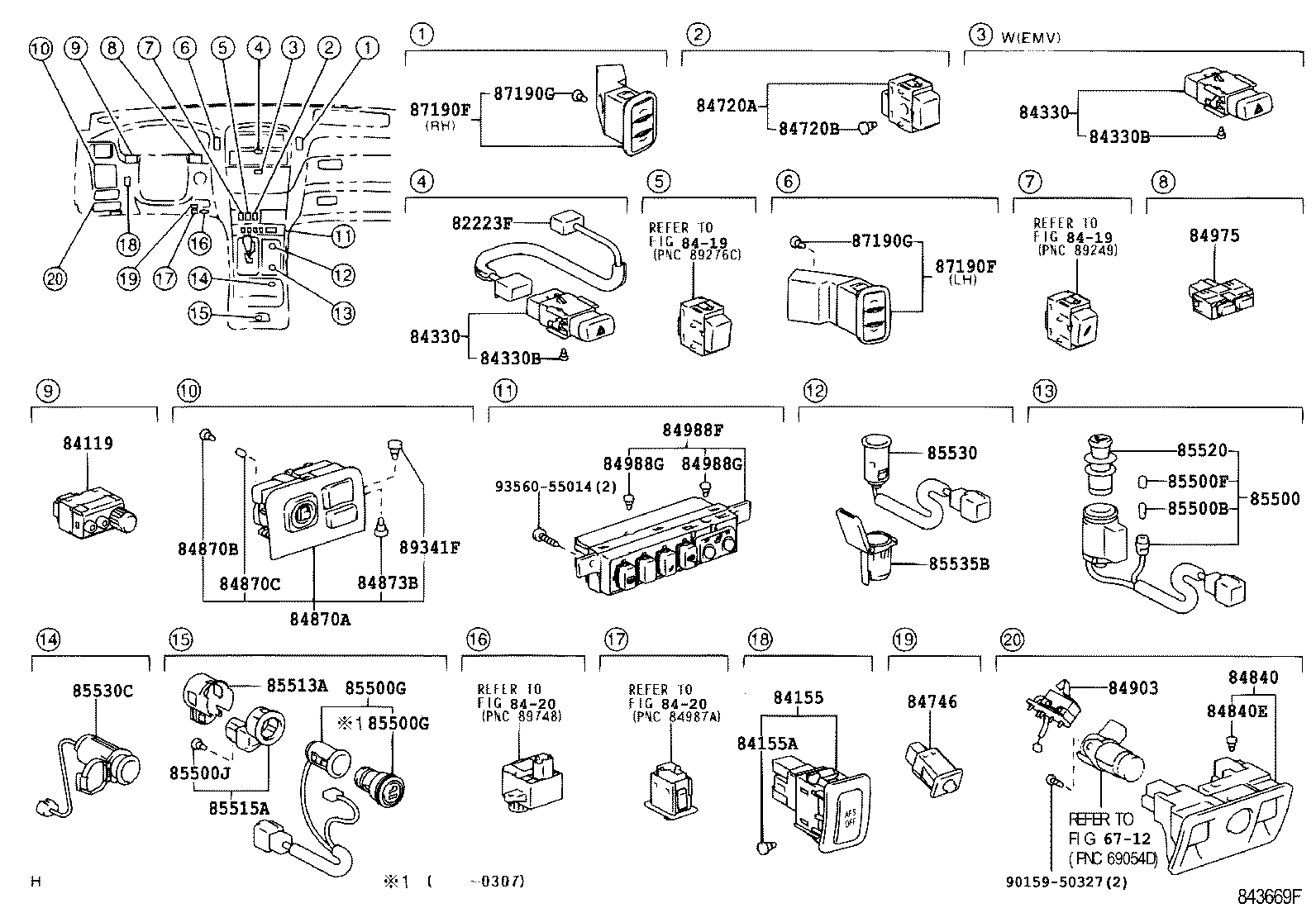  LS430 |  SWITCH RELAY COMPUTER